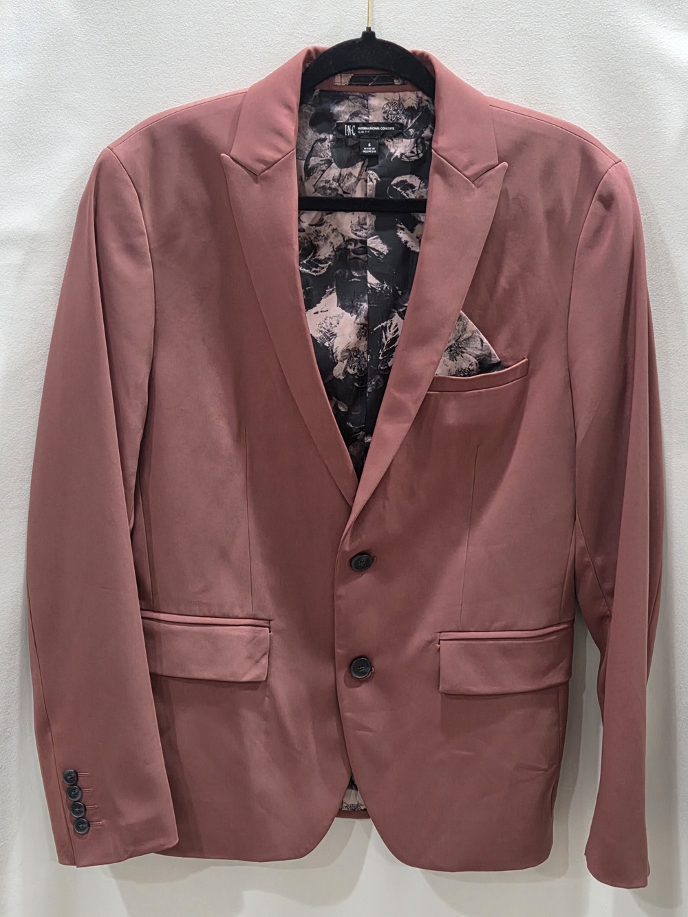 INC International Concepts Men's Dusty Rose Blazer - Picture 2 of 11